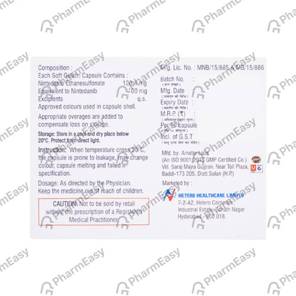 Prutis 100Mg Strip Of 10 Capsules