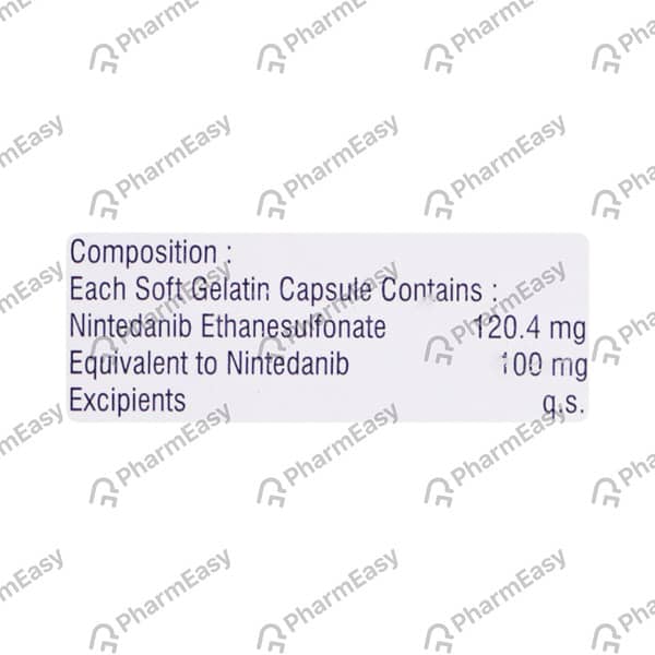 Prutis 100Mg Strip Of 10 Capsules