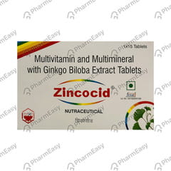 ZINCOCID STRIP OF 15 TABLETS
