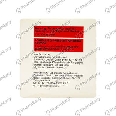 Dapavel Gm 10/1/500mg Strip Of 10 Tablets