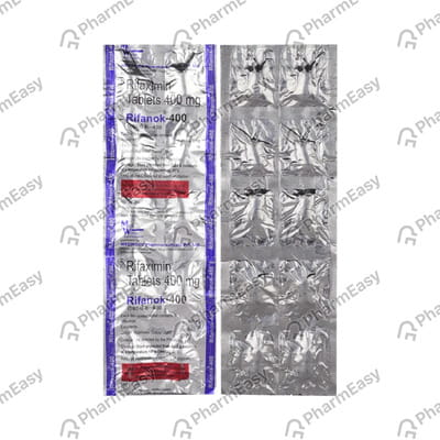 Rifanok 400mg Strip Of 10 Tablets