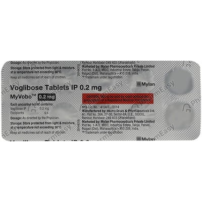 Myvobo 0.2mg Strip Of 10 Tablets
