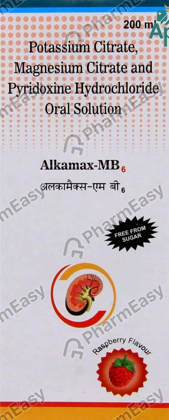Alkamax Mb6 Mango Flavour Sugar Free Bottle Of 200ml Oral Solution