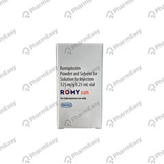 ROMY 125MG DRY VIAL OF 1 POWDER FOR INJECTION