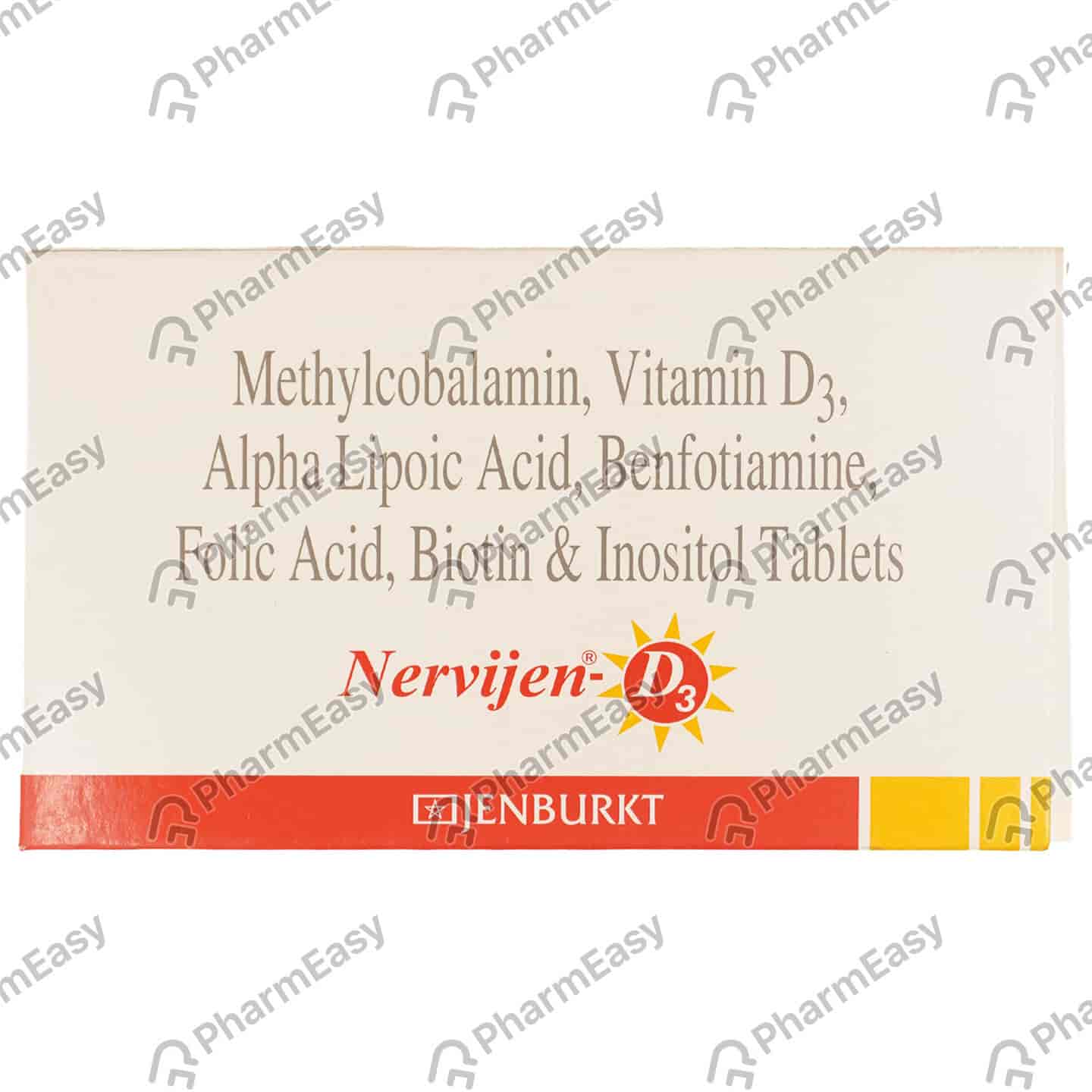 Nervijen D3 Strip Of 15 Tablets