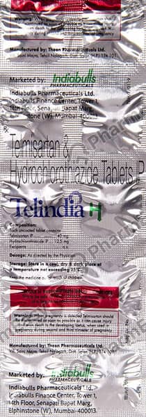 Telindia H Strip Of 10 Tablets