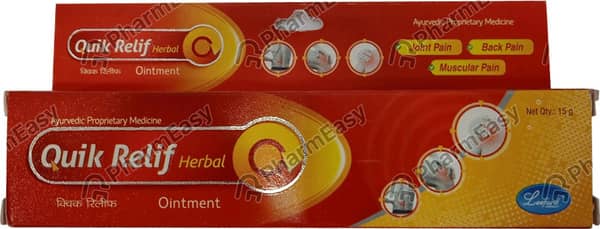 Quik Relif Herbal Tube Of 15Gm Ointment
