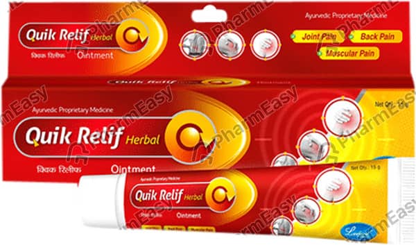 Quik Relif Herbal Tube Of 15Gm Ointment