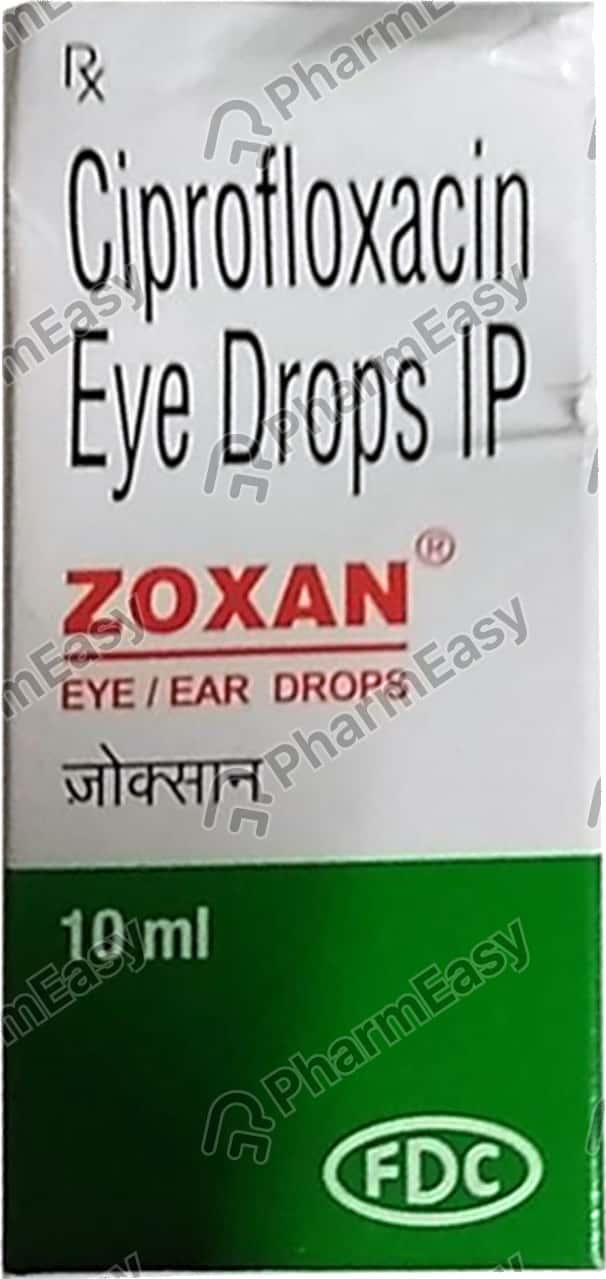 Buy Ciprocin 0.3 W/V Eye/Ear Drop (10) Online at Flat 15 OFF PharmEasy