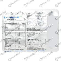 EXTROFERT M STRIP OF 10 TABLETS
