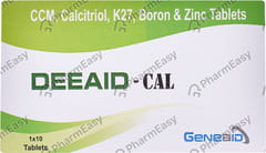 DEEAID CAL STRIP OF 10 TABLETS