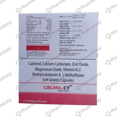 Calmil Strip Of 10 Tablets