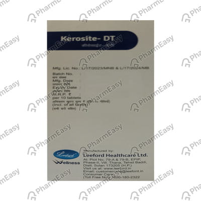 Kerosite Dt Strip Of 10 Tablets