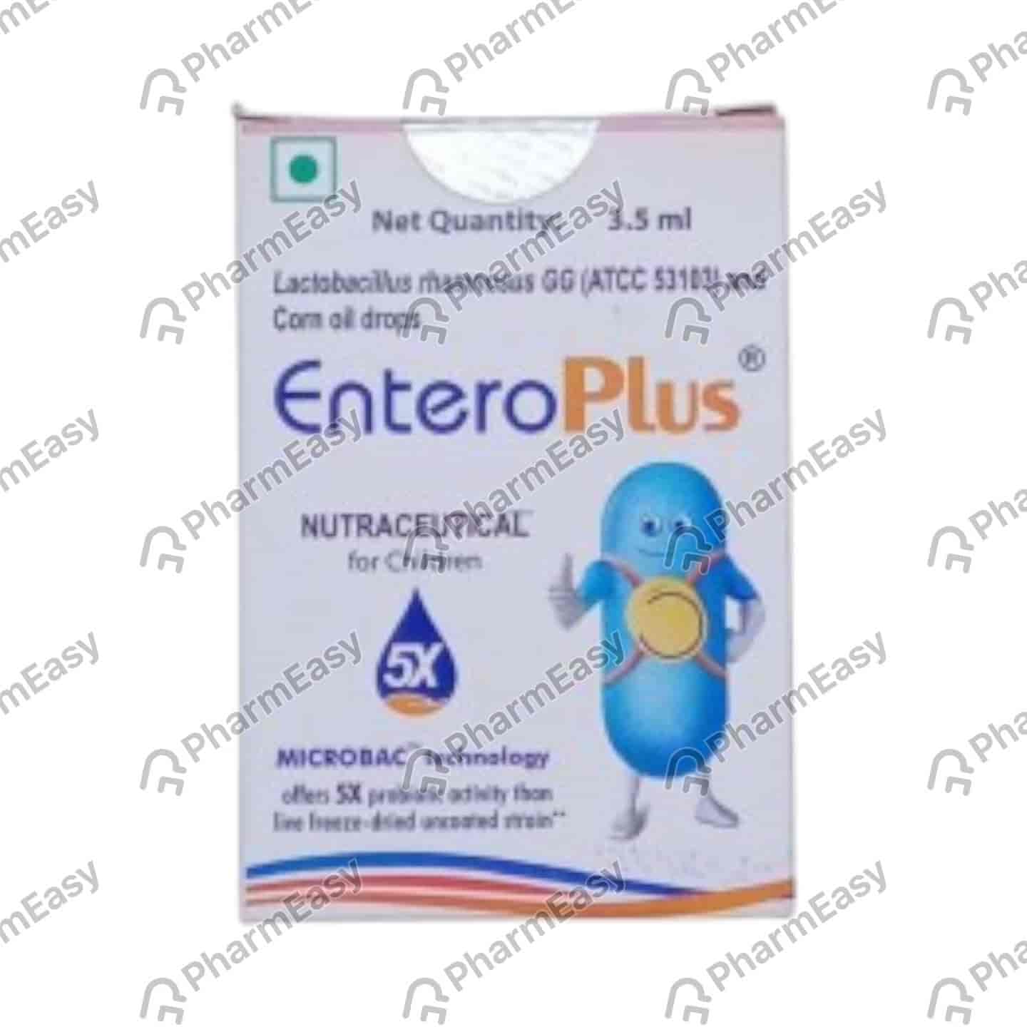 Entero Plus Bottle Of 3.5ml Oral Drops