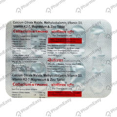 COLLACIUM STRONG STRIP OF 10 TABLETS