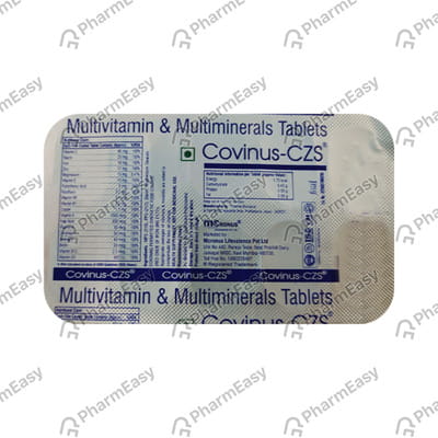 Covinus Czs Strip Of 10 Tablets