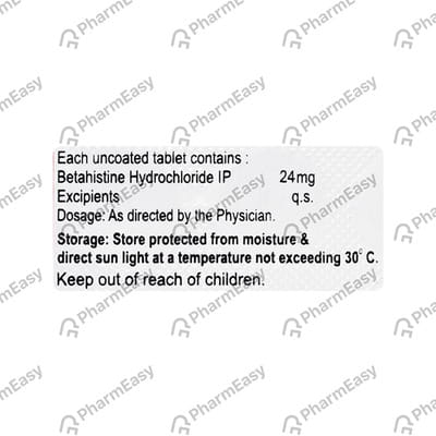 Betaspin 24mg Strip Of 10 Tablets