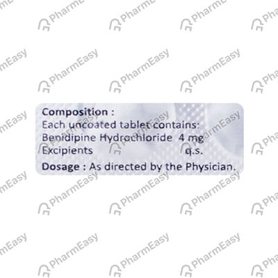 Benedinol 4mg Strip Of 10 Tablets