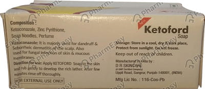 New Ketoford Box Of 75gm Soap
