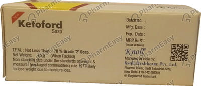 New Ketoford Box Of 75gm Soap