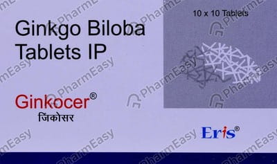 Ginkocer 120mg Strip Of 10 Tablets