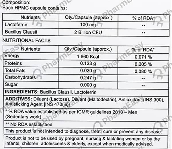 Hepagress Strip Of 10 Capsules
