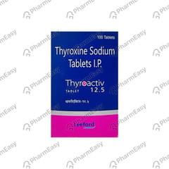Thyroactiv 12.5 Bottle Of 100 Tablets