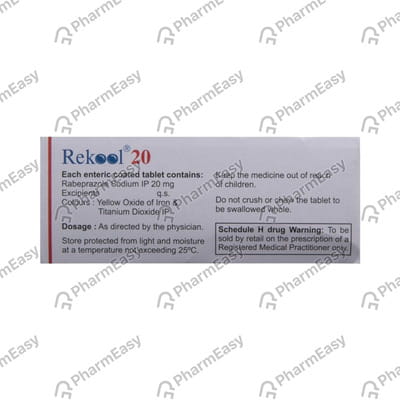 Rekool 20 Mg Strip Of 10 Tablets