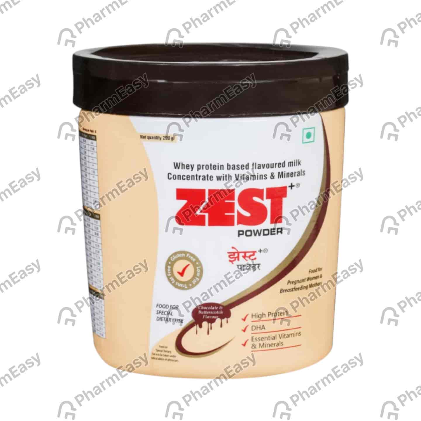Zest Plus Chocolate And Butterscotch Flavour Jar Of 200gm Oral Powder