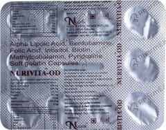 NURIVITA OD STRIP OF 10 CAPSULES