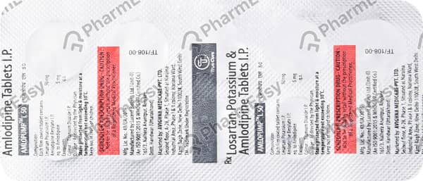 Amlopump L 50Mg Strip Of 10 Tablets