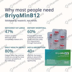 BRIYOMIN B12 BOX OF 30 SOFTGEL CAPSULES