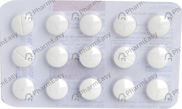 Oflin 200mg Strip Of 15 Tablets