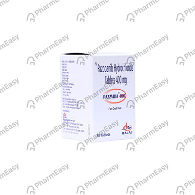 Pazzvida 400mg Bottle Of 30 Tablets