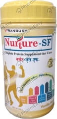 NURTURE SF VANILLA FLAVOUR BOTTLE OF 200GM ORAL POWDER