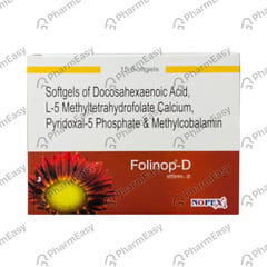 FOLINOP D STRIP OF 15 SOFTGEL CAPSULES