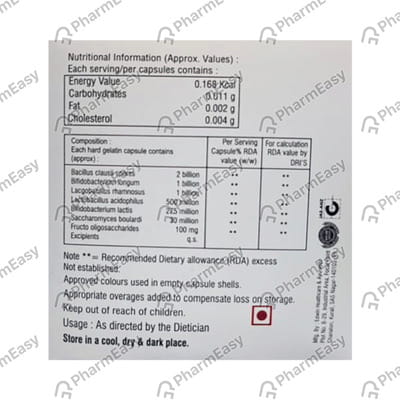 Gutscore Strip Of 10 Capsules