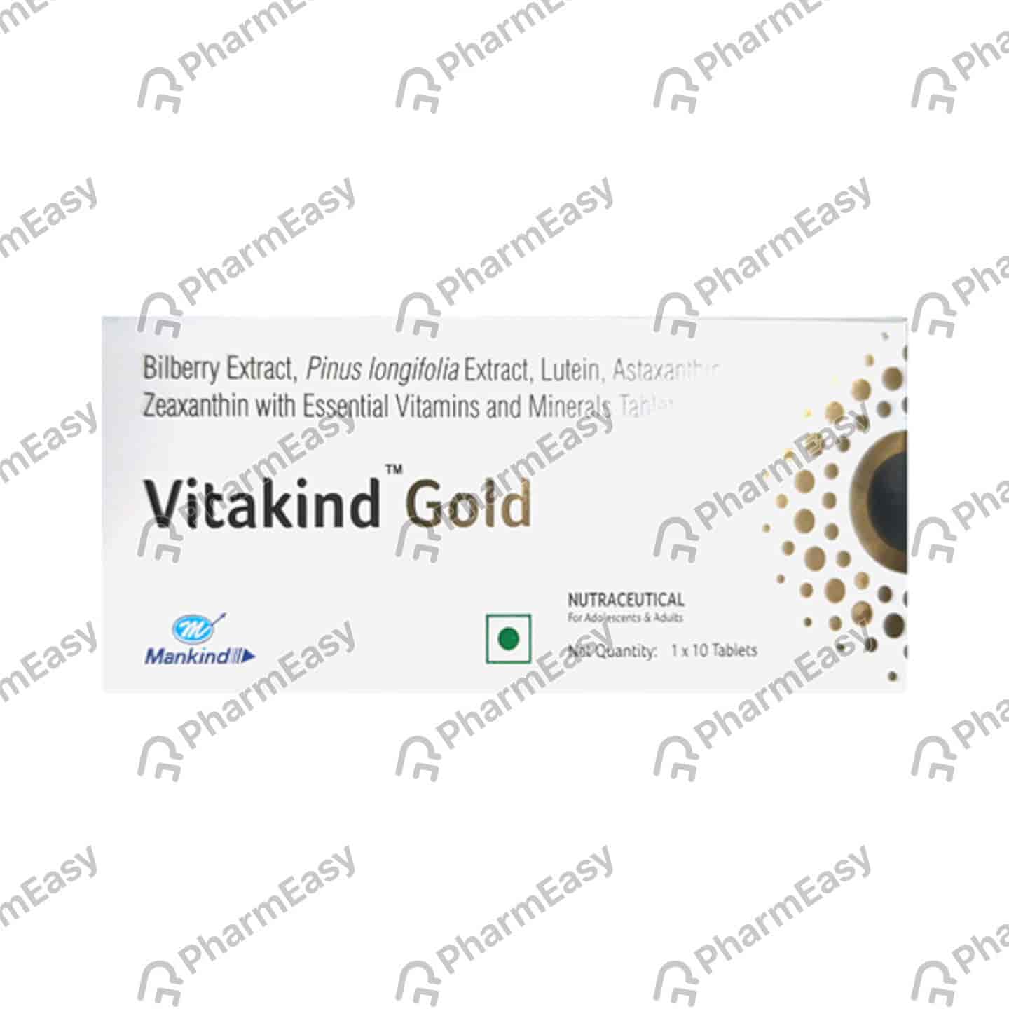 Vitakind Gold Strip Of 10 Tablets