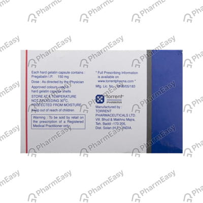 Pegabanyl 150mg Strip Of 10 Capsules