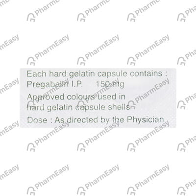 Pegabanyl 150mg Strip Of 10 Capsules