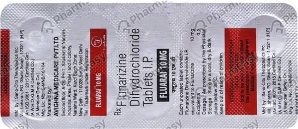 Fluarai 10Mg Strip Of 10 Tablets