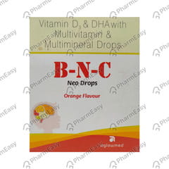 B N C NEO ORANGE FLAVOUR BOTTLE OF 30ML ORAL DROPS