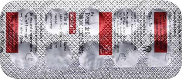 Spirom T Strip Of 10 Tablets