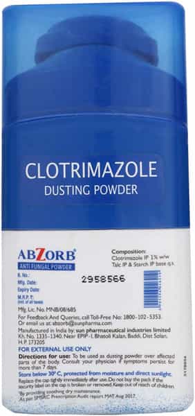 Abzorb 1% Powder 75Gm