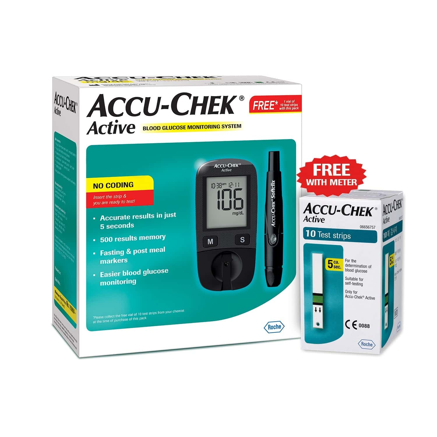 buy-accu-chek-active-glucometer-kit-with-free-10-strips-online-get