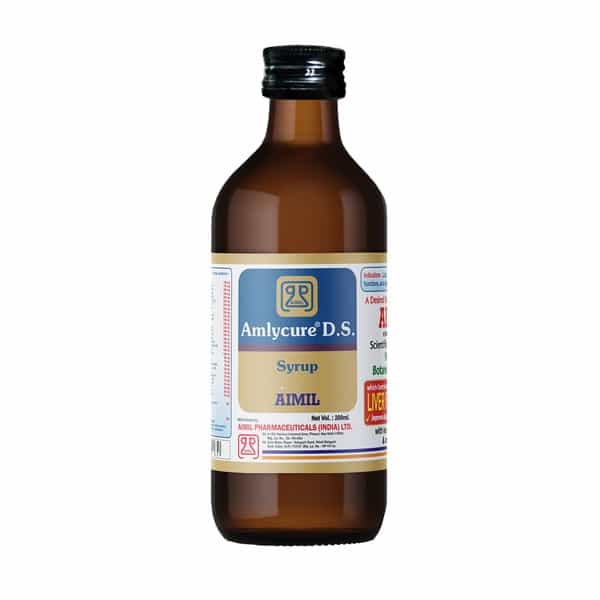 Aimil Amlycure Ds Syrup 200Ml | Liver Health Protector | Metabolism Booster