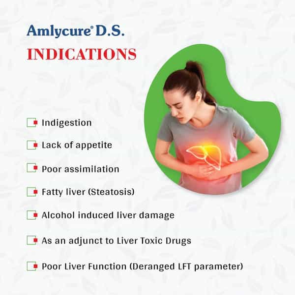 Aimil Amlycure Ds Syrup 200Ml | Liver Health Protector | Metabolism Booster