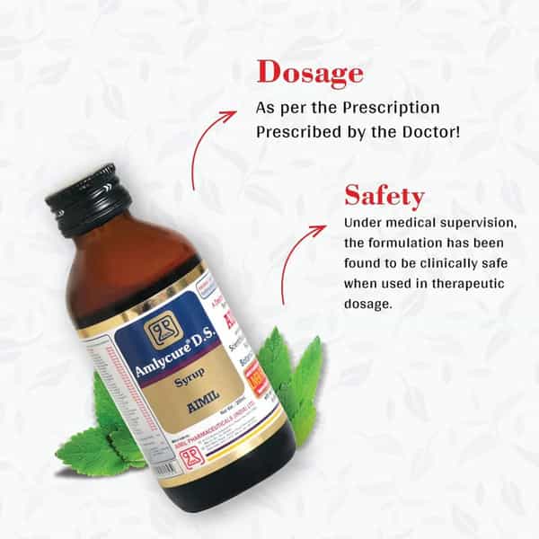 Aimil Amlycure Ds Syrup 200Ml | Liver Health Protector | Metabolism Booster