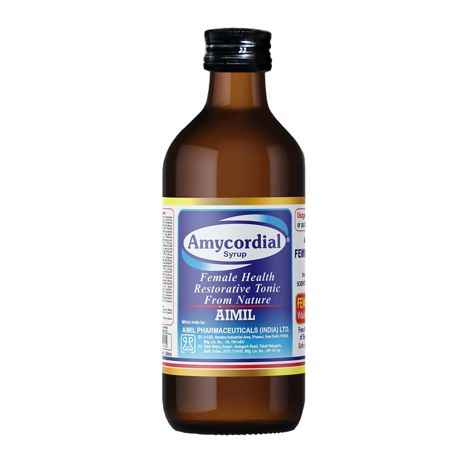 AIMIL AMYCORDIAL | FEMALE HEALTH RESTORATIVE TONIC | 200 ML SYRUP