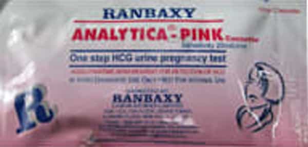 Analytica Pink Card Pregnancy Test Kit